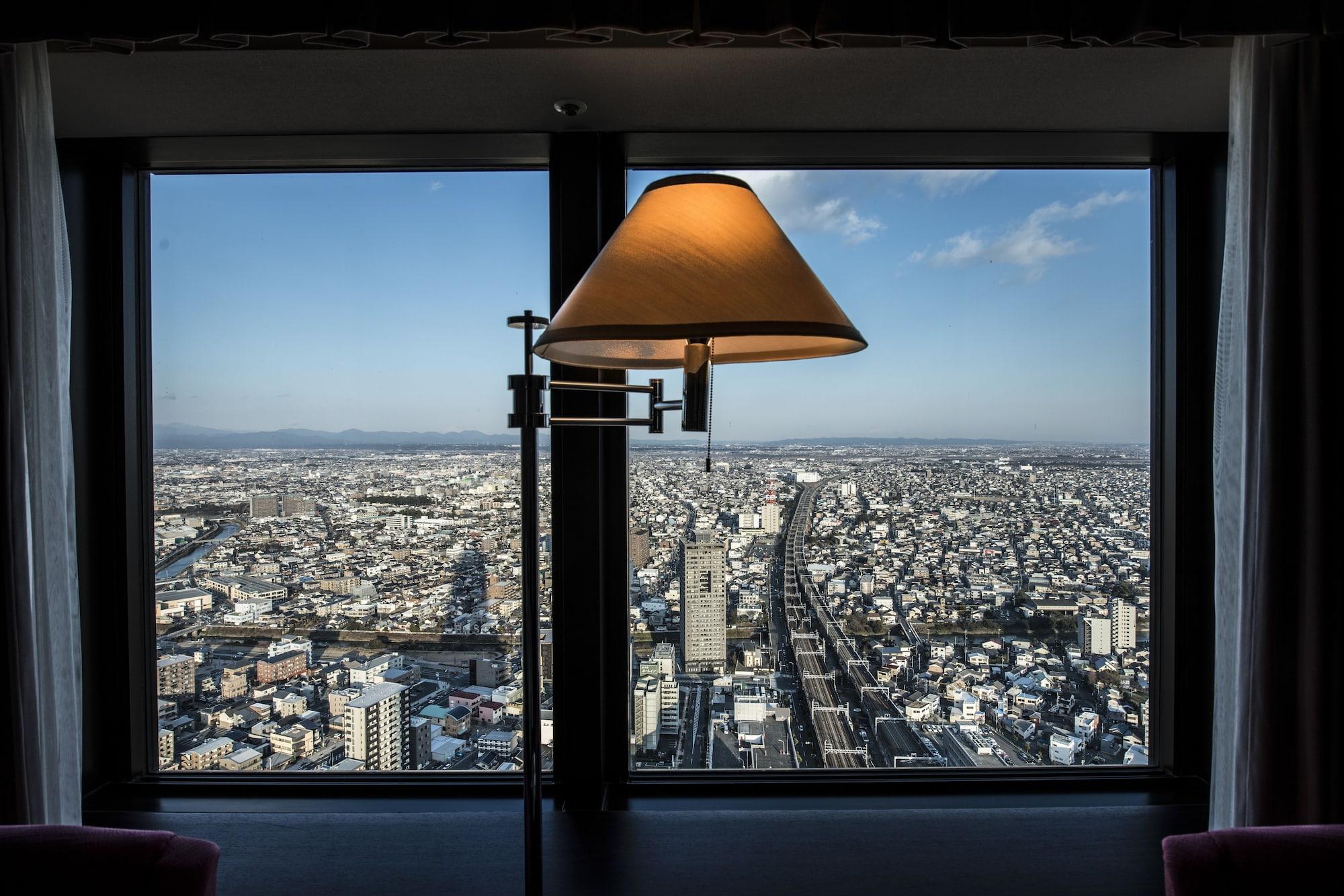 Okura Act City Hotel Hamamatsu Exterior foto View from the 30th floor