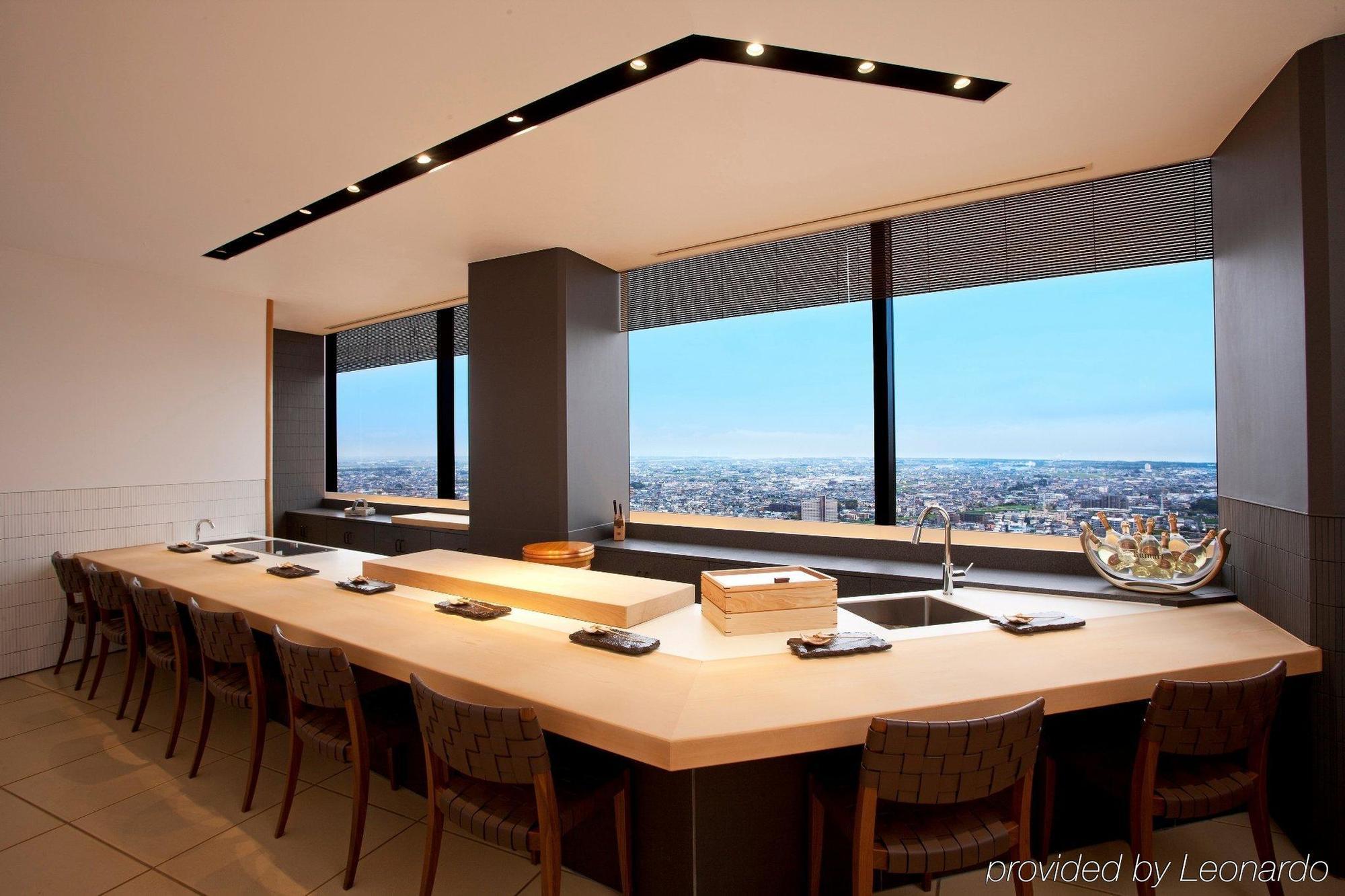 Okura Act City Hotel Hamamatsu Exterior foto Interior of the restaurant
